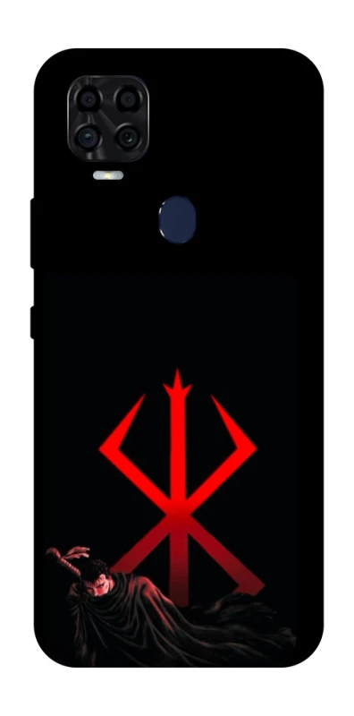Чохол на ZTE Blade v2020 Berserk Red Logo фото 1 з 1