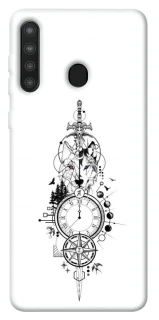 Чехол на Samsung Galaxy A21 Tattoo ver.8 фото 1 из 1