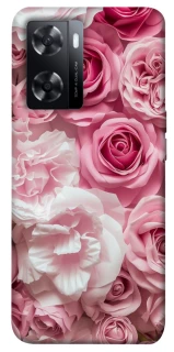 Чохол на Oppo A77s Рожеві Квіти фото 1 з 1