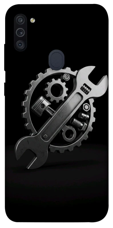 Чохол на Samsung Galaxy M11 Mechanic v2 фото 1 з 1