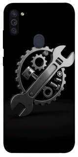Чохол на Samsung Galaxy M11 Mechanic v2 фото 1 з 1