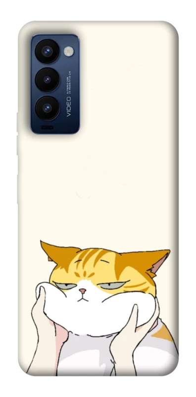 Чохол на TECNO Camon 18 Pro Cat bun фото 1 з 1