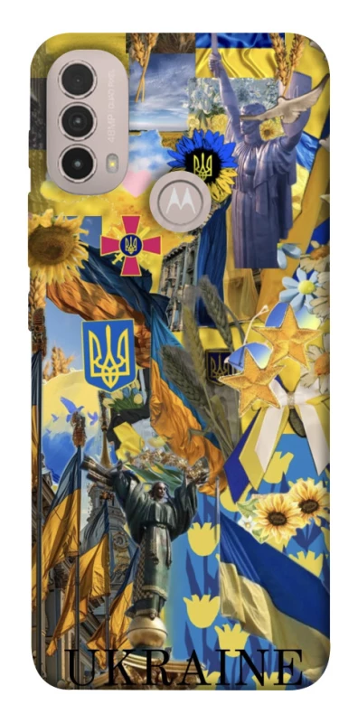 Чохол на Motorola Moto E40 Ukraine style ver.8 фото 1 з 1