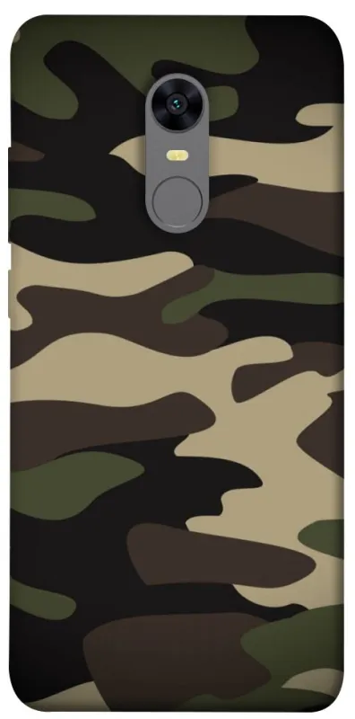 Чехол на Xiaomi Redmi 5 Plus / Redmi Note 5 (Single Camera) Camouflage v6 фото 1 из 1