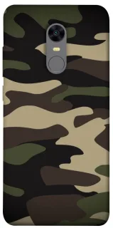 Чехол на Xiaomi Redmi 5 Plus / Redmi Note 5 (Single Camera) Camouflage v6 фото 1 из 1