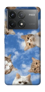 Чохол на Xiaomi Poco F6 Pro Сats фото 1 з 1