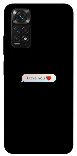 Чохол на Xiaomi Redmi Note 11 (Global) / Note 11S Love aesthetic ver.10 фото 1 з 1
