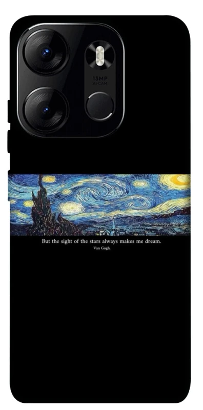 Чохол на Tecno Spark Go 2023 Starry night Van Gogh фото 1 з 1