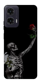 Чехол на Motorola Moto G35 Skeleton vs Rose фото 1 из 1