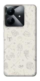 Чохол на Realme Note 60x Star Wars background ver.1 фото 1 з 1