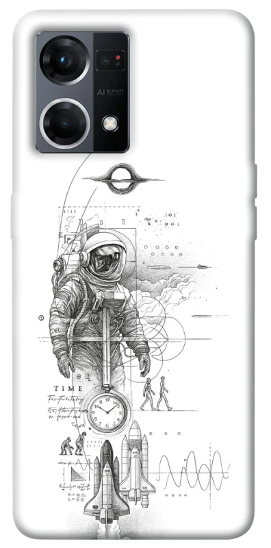 Чехол на Oppo Reno 7 4G Tattoo ver.1 фото 1 из 1