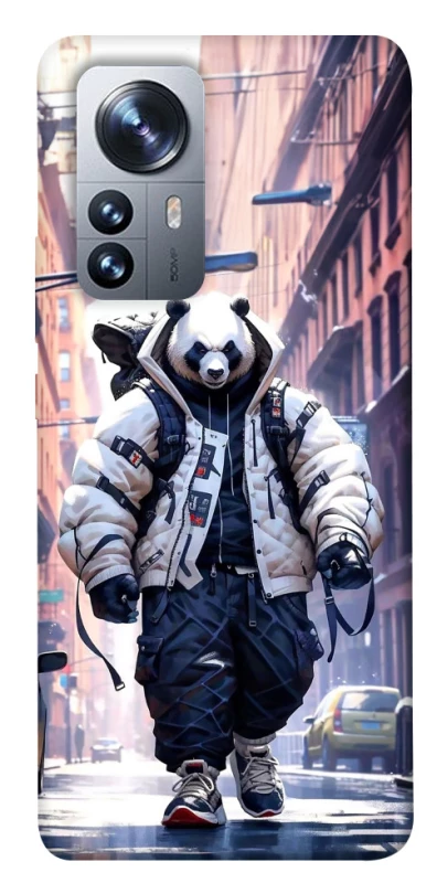 Чохол на Xiaomi 12 / 12X Панда кур'єр фото 1 з 1