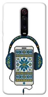 Чехол на Xiaomi Redmi K20 / K20 Pro / Mi9T / Mi9T Pro Современная вышиванка фото 1 из 1