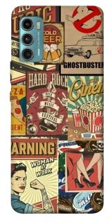 Чохол на Motorola Moto G60 Retro collage ver.2 фото 1 з 1