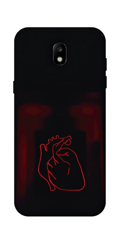 Чехол на Samsung Galaxy J5 (2017) Красное сердце фото 1 из 1