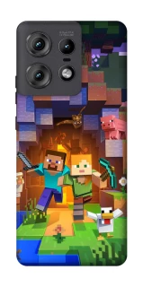 Чехол на Motorola Edge 50 Pro Minecraft game фото 1 из 1