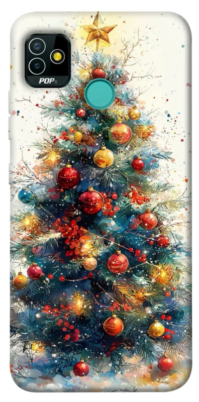 Чехол на TECNO POP 5 Новогодний v36 фото 1 из 1