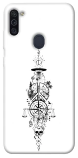 Чехол на Samsung Galaxy M11 Tattoo ver.7 фото 1 из 1