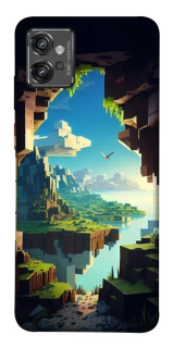 Чехол на Motorola Moto G32 Minecraft sunrise фото 1 из 1