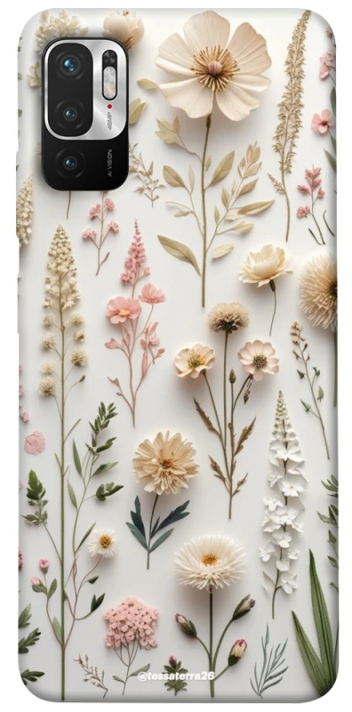 Чохол на Xiaomi Redmi Note 10 5G Floral design ver.1 фото 1 з 1