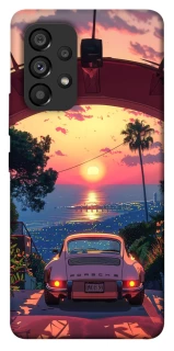 Чехол на Samsung Galaxy A53 5G Porsche at sunset фото 1 из 1