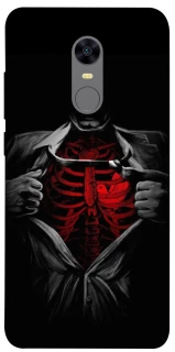 Чехол на Xiaomi Redmi 5 Plus / Redmi Note 5 (Single Camera) Skeleton Heart фото 1 из 1
