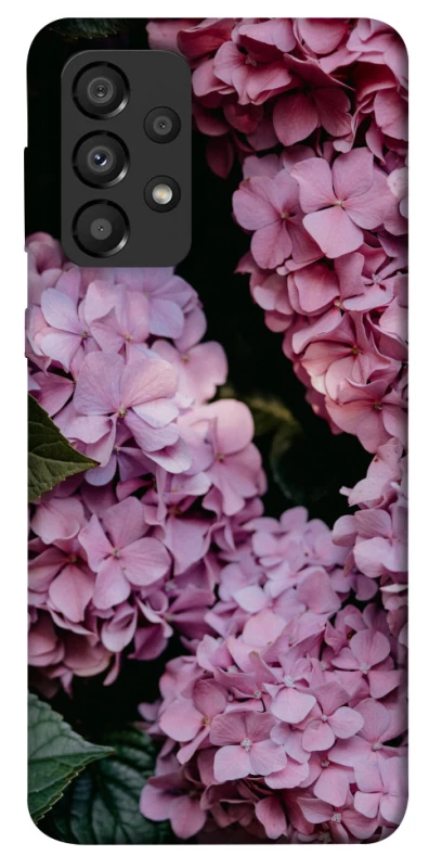 Чохол на Samsung Galaxy A33 5G Рожеві гартензії фото 1 з 1