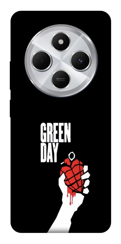 Чехол на Xiaomi Redmi 14C / Poco C75 Green Day logo фото 1 Чехол на Xiaomi Redmi 14C / Poco C75 Green Day logo фото 1 из 1