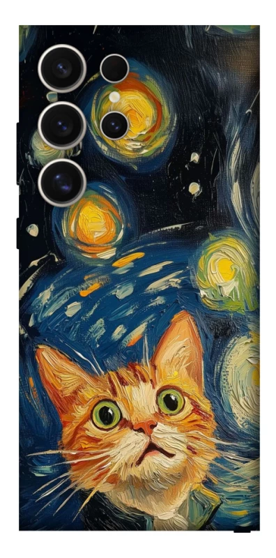 Чехол на Samsung Galaxy S25 Ultra paint cat фото 1 из 1