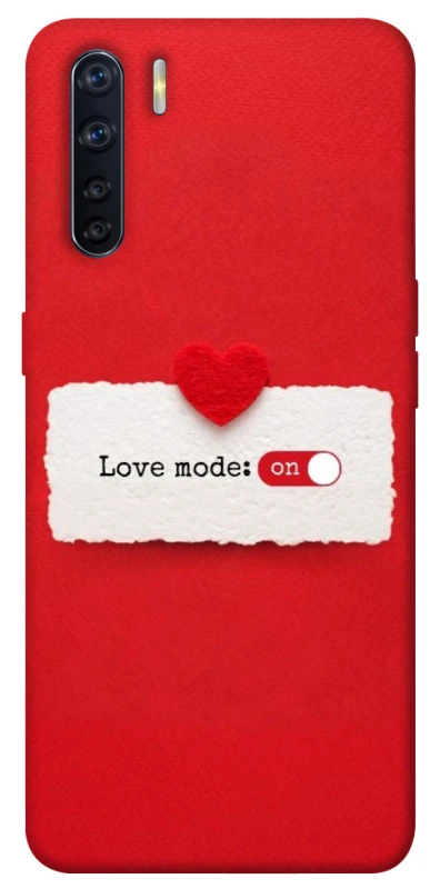 Чохол на Oppo A91 Love Mode ON фото 1 з 1