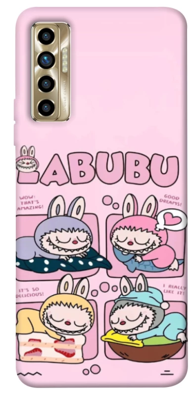 Чохол на TECNO Camon 17P Labubu Dreams Collage фото 1 з 1