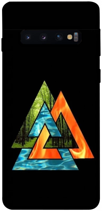 Чохол на Samsung Galaxy S10 Валькнут v4 фото 1 з 1