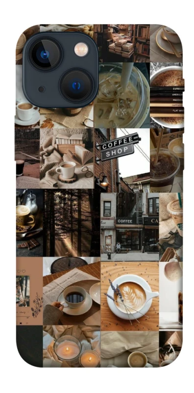 Чохол на Apple iPhone 13 mini (5.4") Coffee collage ver.3 фото 1 з 1
