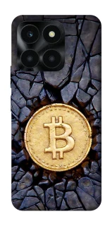 Чохол на Huawei Honor X6a Bitcoin cracks фото 1 з 1