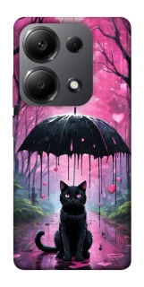 Чохол на Xiaomi Redmi Note 13 Pro 4G Black cat фото 1 з 1