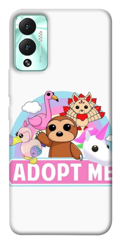 Чохол на Infinix Hot 12 Play Adopt Me Pets Logo фото 1 з 1