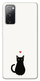 Чохол на Samsung Galaxy S20 FE cat in love фото 1 Чохол на Samsung Galaxy S20 FE cat in love фото 1 з 1