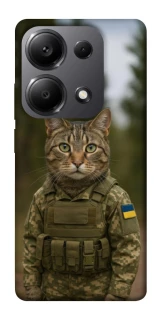 Чехол на Xiaomi Redmi Note 13 Pro 4G Кот защитник фото 1 из 1