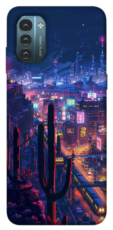 Чохол на Nokia G21 Night city фото 1 з 1