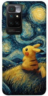 Чохол на Xiaomi Redmi 10 Pikachu and Van Gogh фото 1 з 1