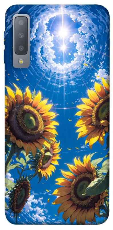 Чохол на Samsung A750 Galaxy A7 (2018) Sunflowers фото 1 з 1