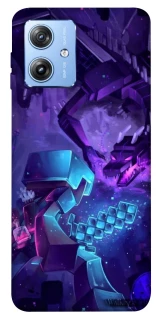 Чехол на Motorola Moto G84 Minecraft dragon фото 1 из 1