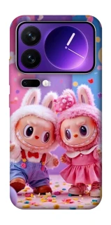 Чохол на Xiaomi 17 Pro Max Labubu twins ver.3 фото 1 з 1
