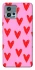 Чохол на Motorola Moto G72 Red hearts 2 фото 1 з 1