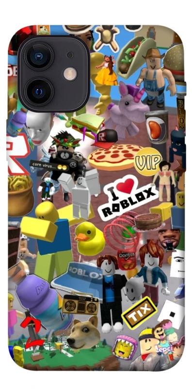 Чохол на Apple iPhone 12 mini (5.4") Roblox collage ver.5 фото 1 з 1