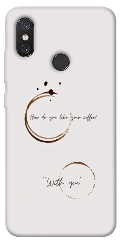 Чохол на Xiaomi Mi 8 Coffee with you фото 1 з 1