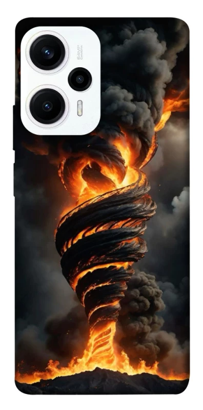 Чехол на Xiaomi Poco F5 / Note 12 Turbo Огненный торнадо фото 1 из 1