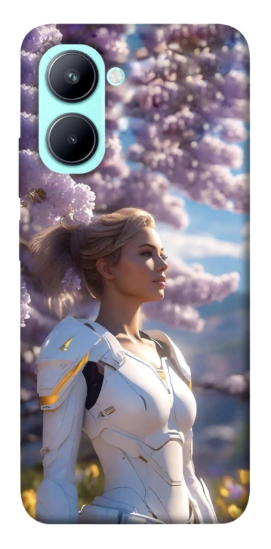 Чохол на Realme C33 Cyber space girl ver.1 фото 1 з 1
