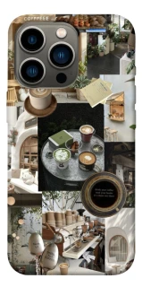 Чехол на Apple iPhone 13 Pro (6.1") Coffee collage ver.4 фото 1 из 1
