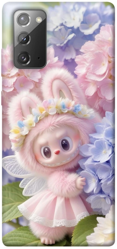 Чохол на Samsung Galaxy Note 20 Labubu & Flowers ver.1 фото 1 з 1